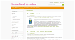Desktop Screenshot of actualites.nutritionconcept.com